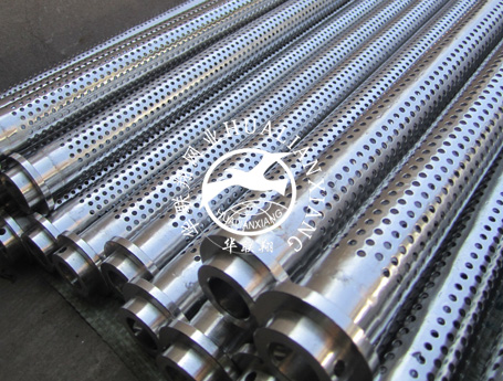华联翔生产的冲孔直缝焊管是用钢板或钢带冲网孔后经过弯曲成型，然后经焊接制成。采用来氩弧焊或电焊焊接而成。